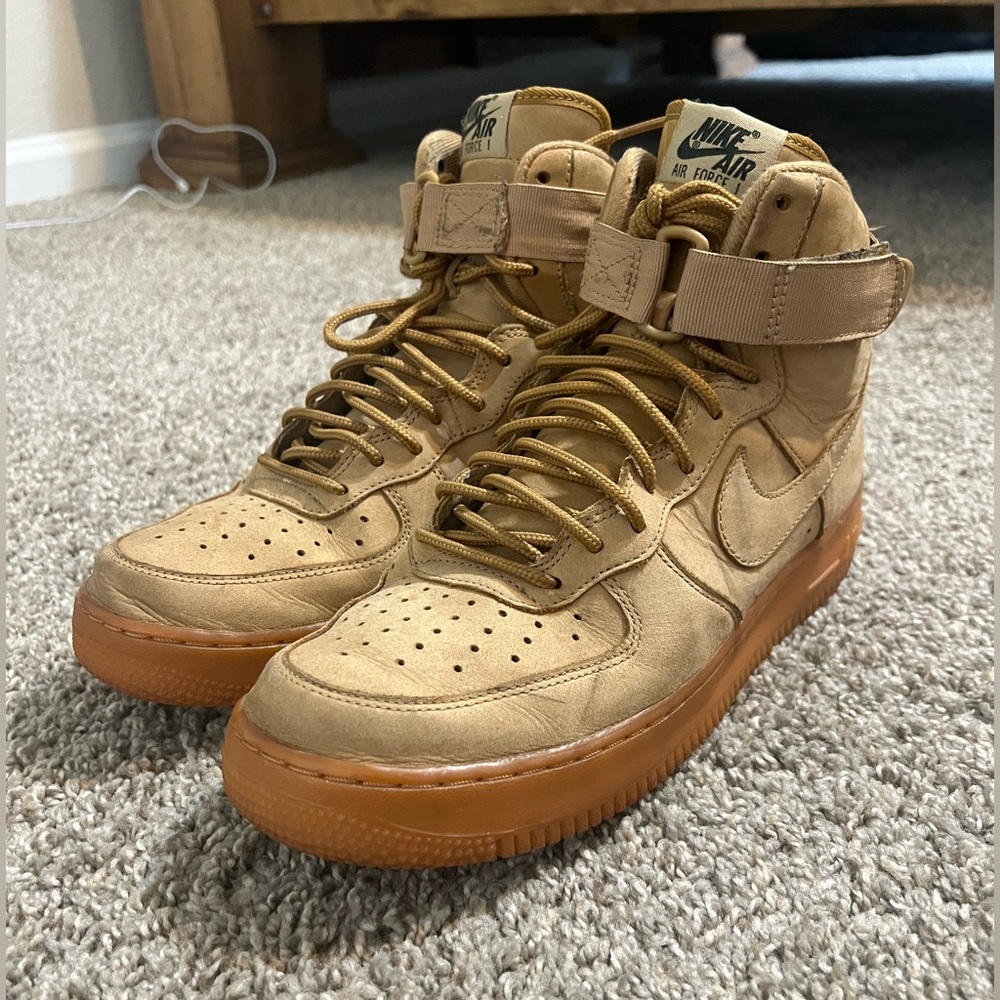 Nike Hi-Top “Wheat” AF1